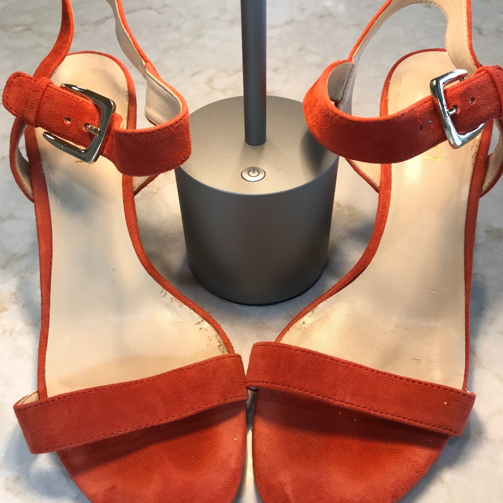 Orange Nine West Pumps Size 8